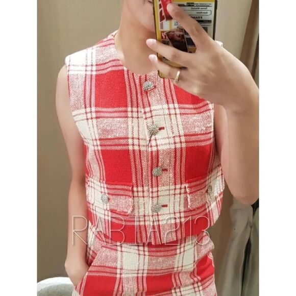 ZARA TEXTURED WEAVE MINI SKIRT - Picture 5 of 13